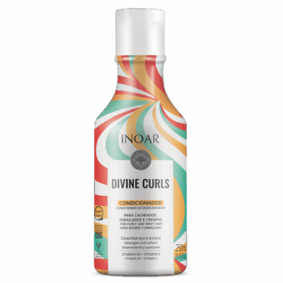INOAR kondicionierius garbanotiems banguotiems plaukams Divine Curls Conditioner 250ml