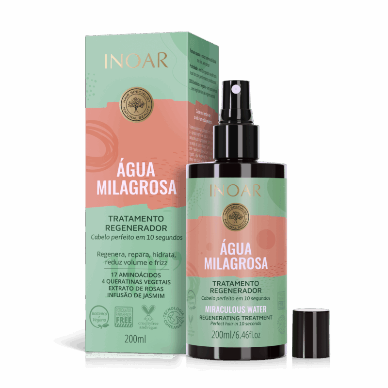 INOAR Água Milagrosa - purškiamas regeneruojantis fluidas 200 ml