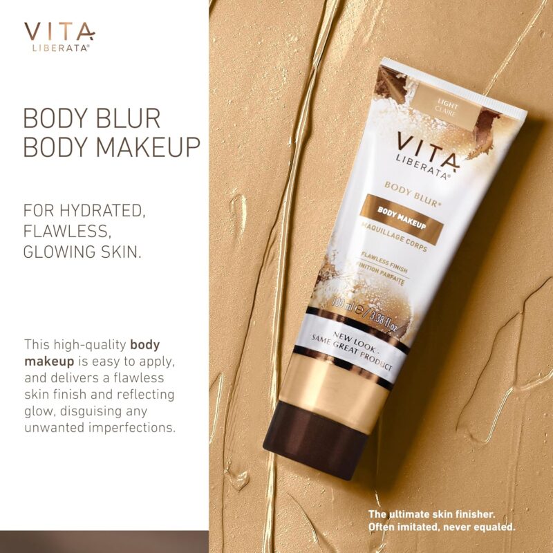 Vita Liberata kūno makiažas Light momentinio poveikio kremas Body Blur Flawless Finish 100ml - Image 2