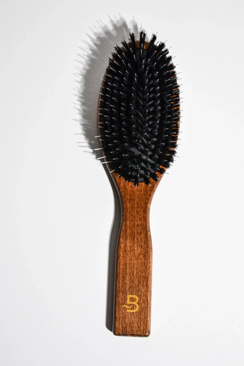 BELOSA plaukų šepetys su natūraliais šereliais 10R, 11R, 13R - Image 3