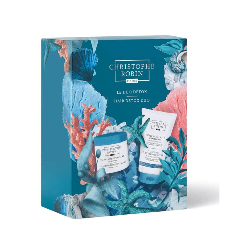 Christophe Robin Hair Detox Duo detoksikuojančių plaukų priemonių rinkinys 12 ml, 40 ml, 75 ml - Image 2