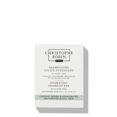 Christophe Robin Hydrating Shampoo Bar drėkinantis kietasis šampūnas 100 g