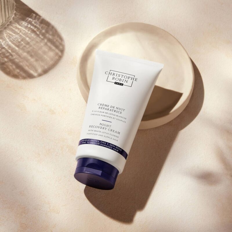 Christophe Robin Night Recovery Cream naktinis atkuriantis kremas plaukams 150 ml - Image 2