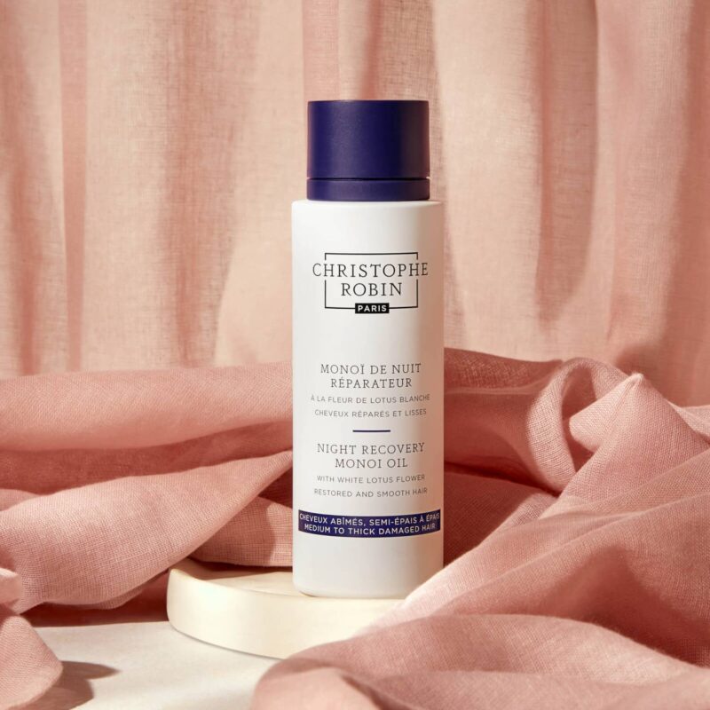 Christophe Robin Night Recovery Monoi Oil naktinis atkuriantis Monoi aliejus plaukams 150 ml - Image 2