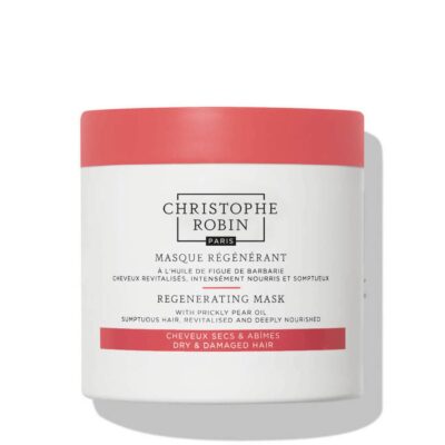 Christophe Robin Regenerating Mask atkurianti plaukų kaukė su opuncijų aliejumi 75 ml / 250 ml