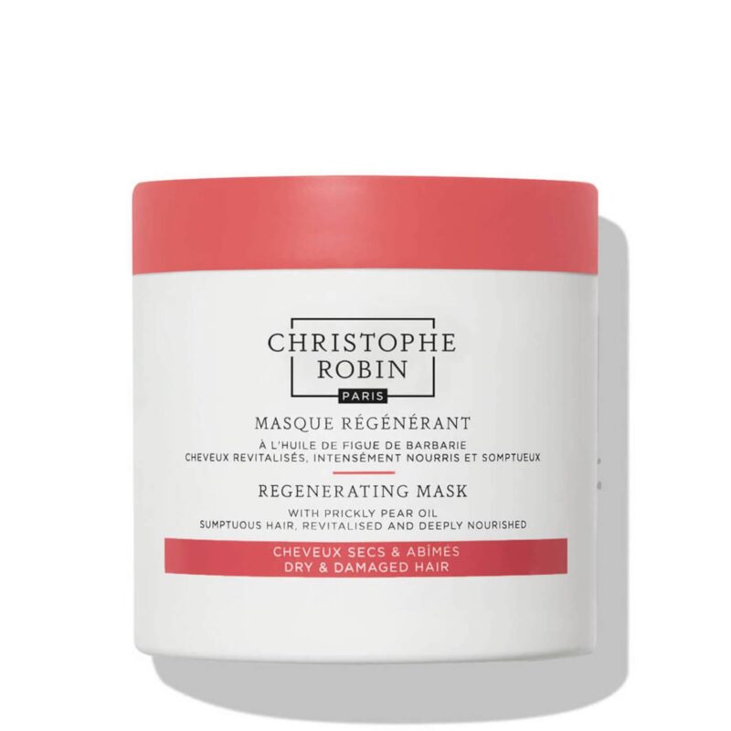 Christophe Robin Regenerating Mask atkurianti plaukų kaukė su opuncijų aliejumi 75 ml / 250 ml