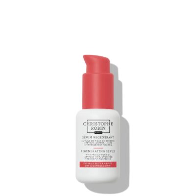 Christophe Robin Regenerating Serum atkuriantis plaukų serumas su opuncijų aliejumi 50 ml