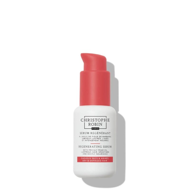 Christophe Robin Regenerating Serum atkuriantis plaukų serumas su opuncijų aliejumi 50 ml