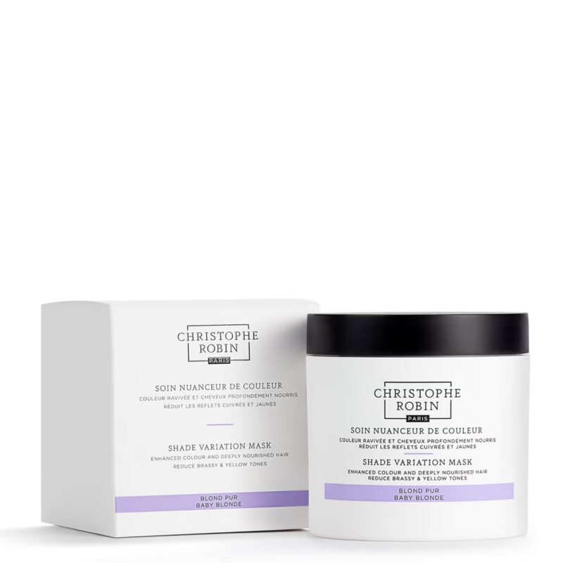 Christophe Robin Shade Variation Mask Baby Blonde dažanti plaukų kaukė 250 ml - Image 2