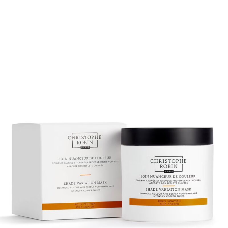 Christophe Robin Shade Variation Mask Chic Copper dažanti plaukų kaukė 250 ml - Image 2