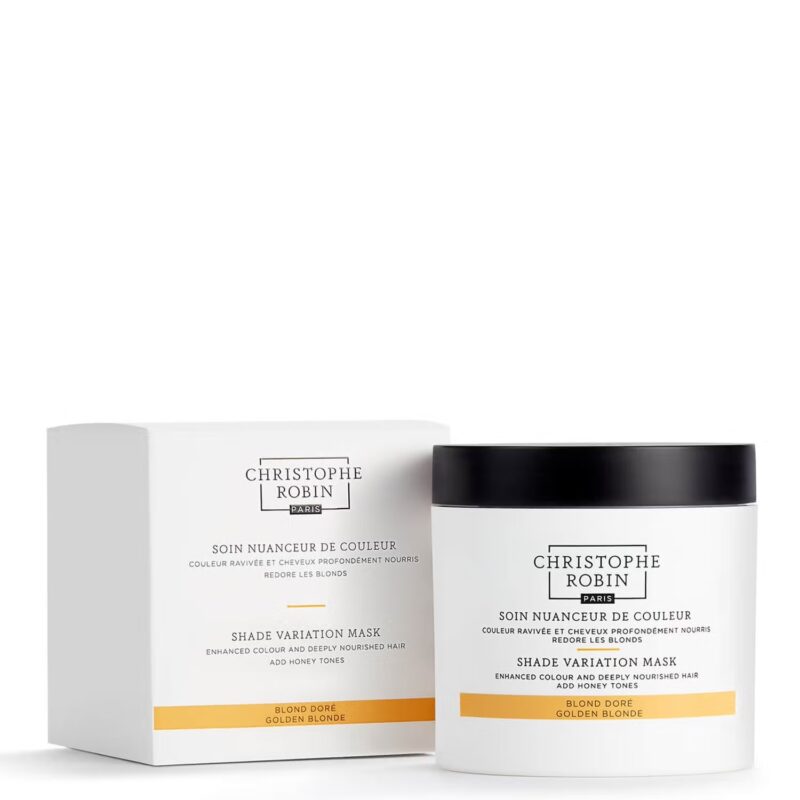 Christophe Robin Shade Variation Mask Golden Blonde dažanti plaukų kaukė 250 ml - Image 2
