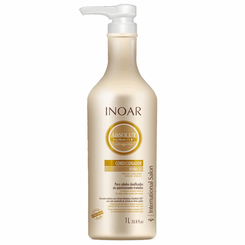 INOAR Absolut Daymoist Conditioner - kondicionierius chemiškai pažeistiems plaukams 60 ml / 250 ml / 1000 ml - Image 3
