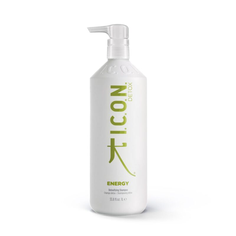 ICON Detox Energy Shampoo - detoksikuojantis šampūnas 70 ml / 250 ml / 1000 ml - Image 2