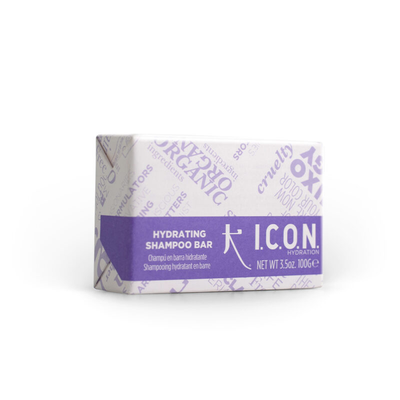 ICON Hydrating Shampoo Bar - drėkinantis kietasis šampūnas 100 g