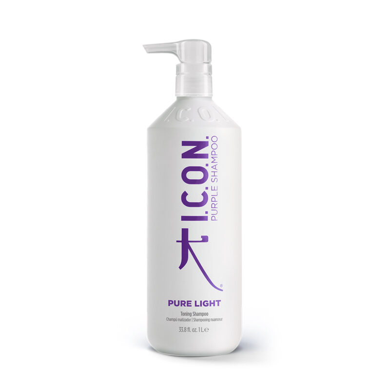 ICON Purple Pure Light Toning Shampoo - tonuojantis šampūnas 70 ml / 250 ml / 1000 ml - Image 2
