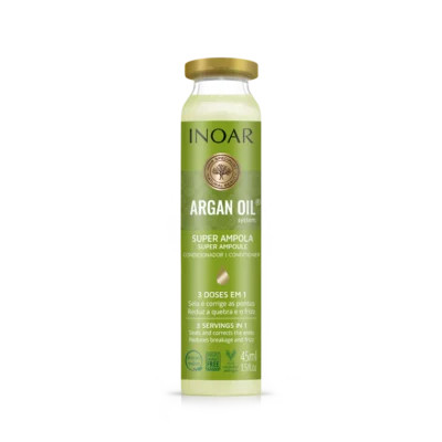 INOAR Argan Oil Ampola - plaukų ampulė su argano aliejumi 45 ml