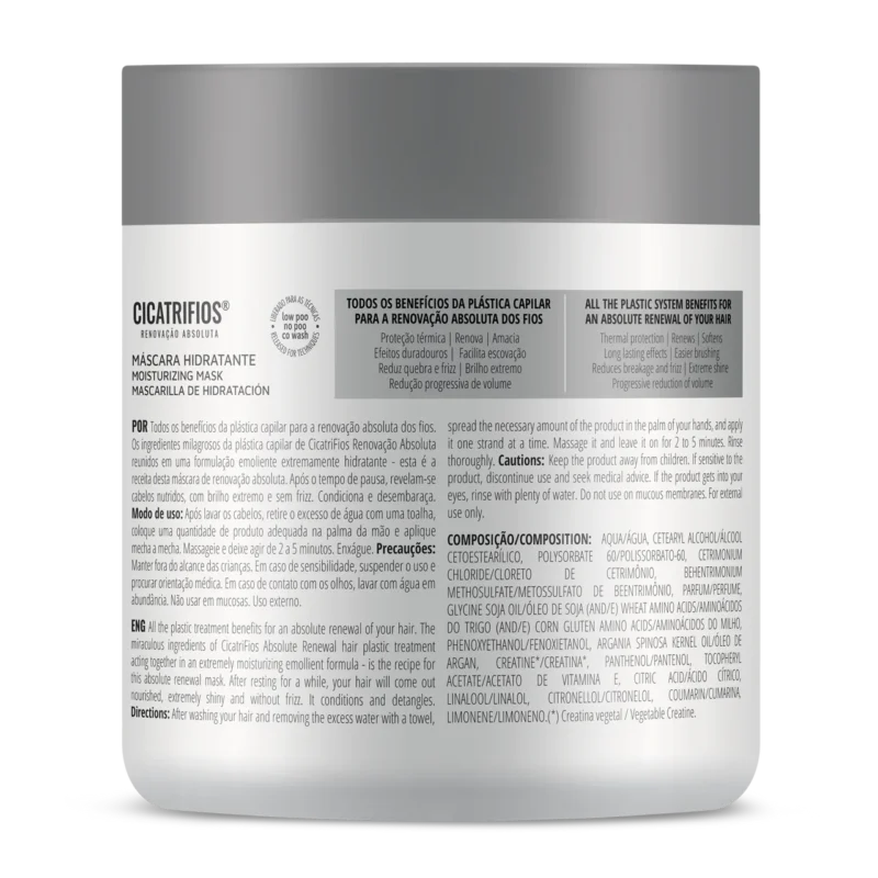 INOAR CicatriFios Mask - plauko struktūrą atkurianti kaukė 250 g / 500 g / 1000 g - Image 3