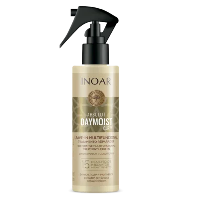 INOAR Absoliut Daymoist CLR TM Leave-In nenuplaunamas kondicionierius pažeistiems plaukams 200 ml