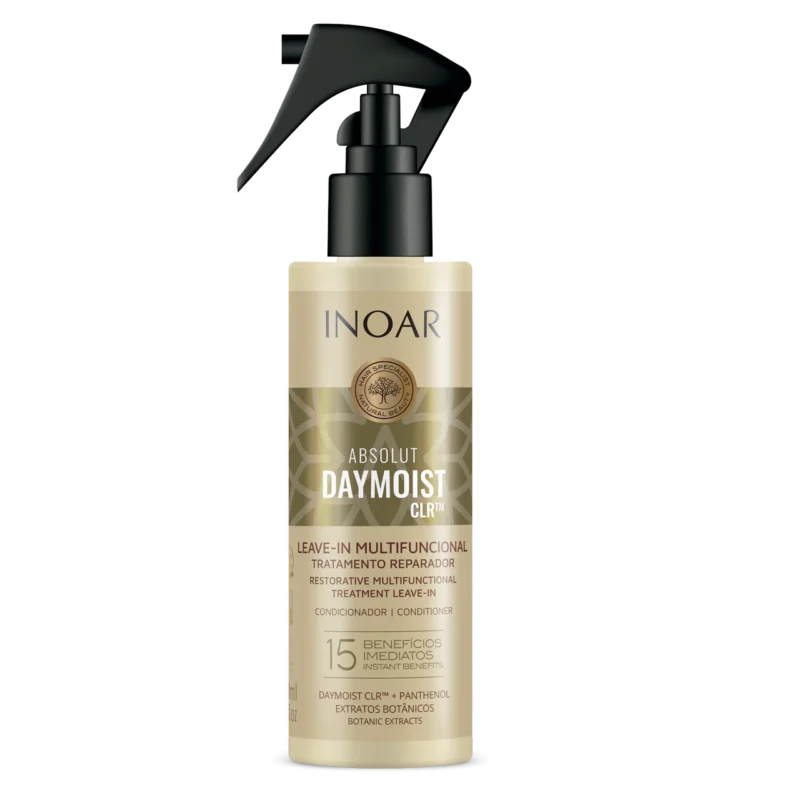 INOAR Absoliut Daymoist CLR TM Leave-In nenuplaunamas kondicionierius pažeistiems plaukams 200 ml