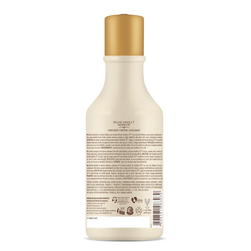 INOAR Absolut Daymoist Conditioner - kondicionierius chemiškai pažeistiems plaukams 60 ml / 250 ml / 1000 ml - Image 2