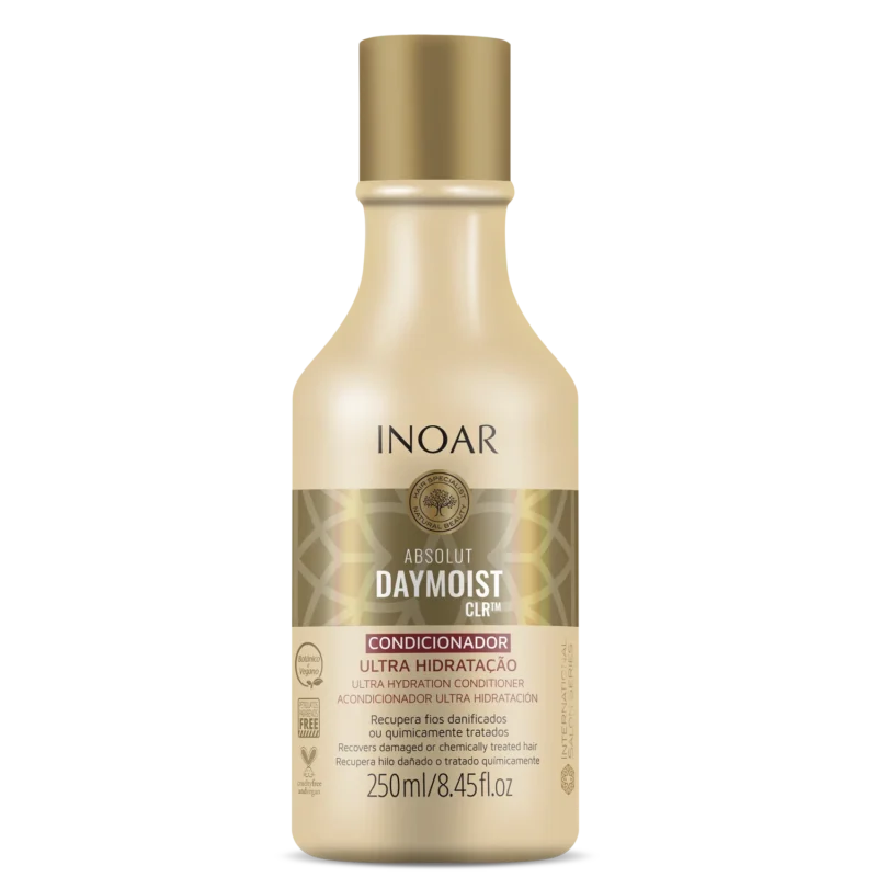 INOAR Absolut Daymoist Conditioner - kondicionierius chemiškai pažeistiems plaukams 60 ml / 250 ml / 1000 ml