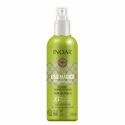 INOAR Liso Magico Progressivo - purškiamas fluidas 200 ml