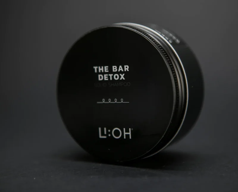 LIOH The Bar Detox Solid Shampoo kietasis detoksikuojantis valomasis šampūnas 85 g - Image 4