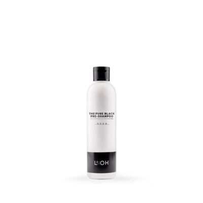 LIOH The Pure Black Pre-Shampoo Detoxifying & Simulating valomasis šampūnas 250 ml / 1000 ml