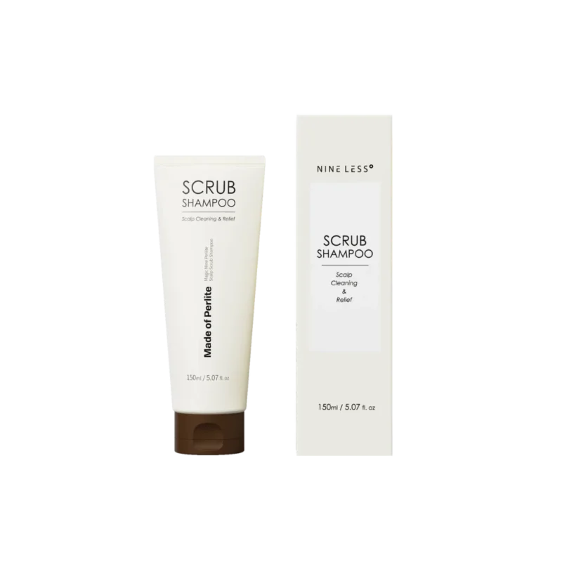 Nine Less Magic Nine Perlite Scrub Shampoo šampūnas - šveitiklis su perlitu 150 ml