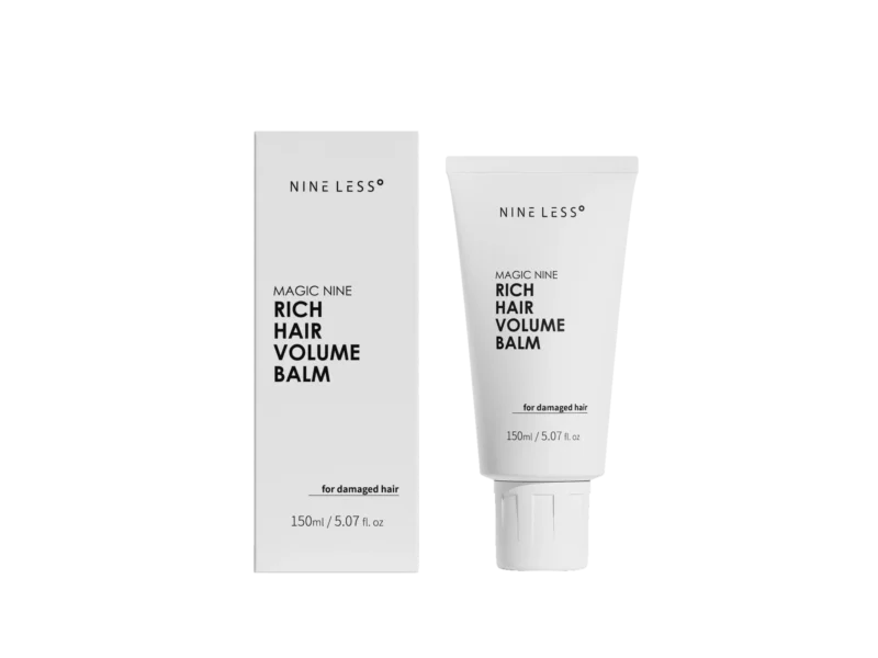 Nine Less Magic Nine Rich Hair Volume Balm intensyvios priežiūros balzamas 150 ml - Image 4