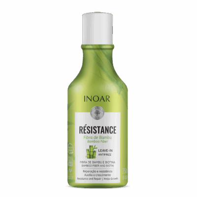 INOAR Resistance Fibra de Bambu Leave-in Antifrizz nenuplaunamas kondicionierius 250 ml