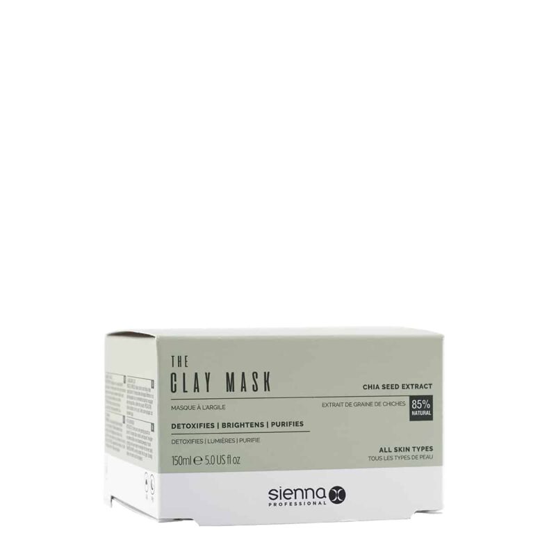 Sienna X The Clay Mask detoksikuojanti molio kaukė veidui 150 ml - Image 3