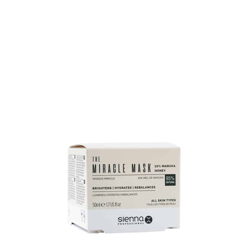Sienna X The Miracle Mask drėkinanti kaukė veidui su medumi 50 ml - Image 3