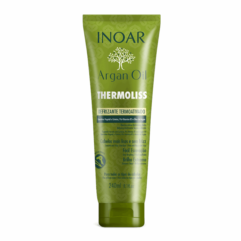 INOAR Thermoliss Thermo Active Balm apsaugantis nuo karščio glotninantis balzamas 240 g