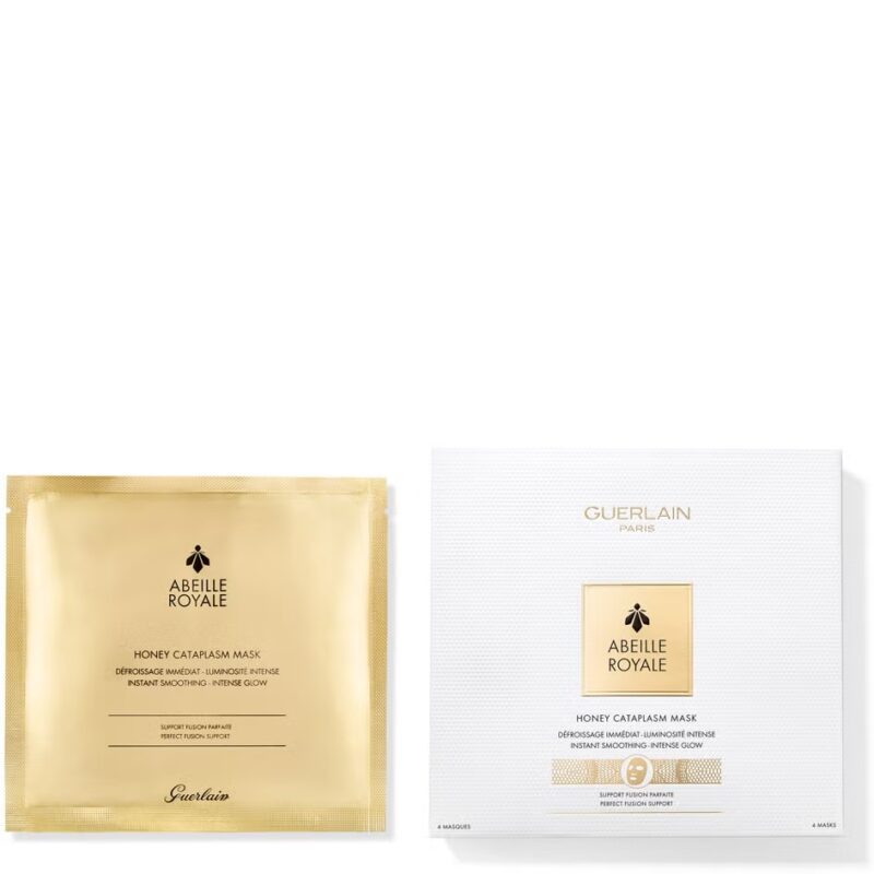 Guerlain Abeille Royale honey cataplasm mask - lakštinė veido kaukė 60ml, 4vnt. - Image 3
