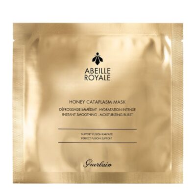 Guerlain Abeille Royale honey cataplasm mask - lakštinė veido kaukė 60ml, 4vnt.