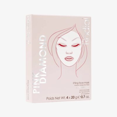 Rodial Pink Diamond Lifting Face Mask stagrinamoji lakštinė veido kaukė 20g/ 80g