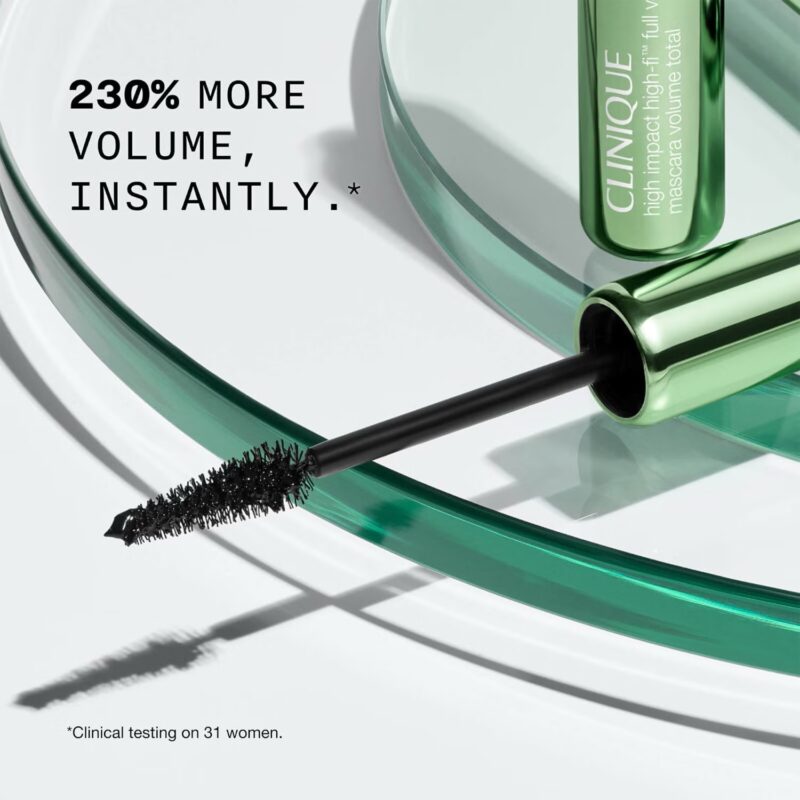 CLINIQUE high impact High-Fi™ Full Volume Mascara tankinamasis blakstienų tušas 10ml - Image 4