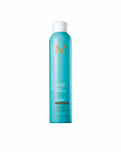 MOROCCANOIL Finish Extra Strong Luminous Hairspray ypač stiprios fiksacijos plaukų lakas 330ml