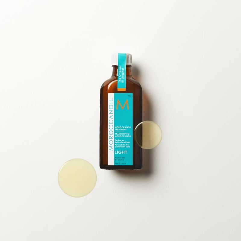 MOROCCANOIL Treatment Light Plaukų aliejus ploniems, dažytiems, šviesiems plaukams 100ml - Image 3