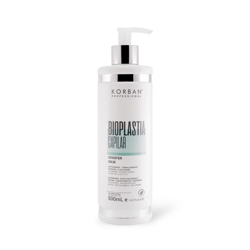KORBAN Bioplastia Capilar Densifier Balm - intensyvi atstatanti plaukų kaukė 100 ml / 500 ml
