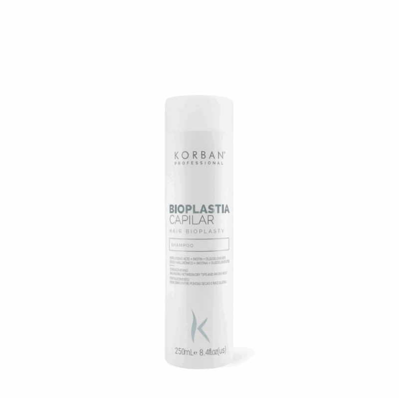 KORBAN Bioplastia Capilar Hair Bioplasty Shampoo - balansuojantis plaukų šampūnas 250 ml