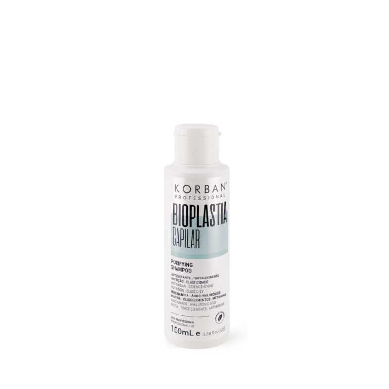 KORBAN Bioplastia Capilar Purifying Shampoo - intensyvus atstatantis plaukų šampūnas 100 ml / 500 ml - Image 2