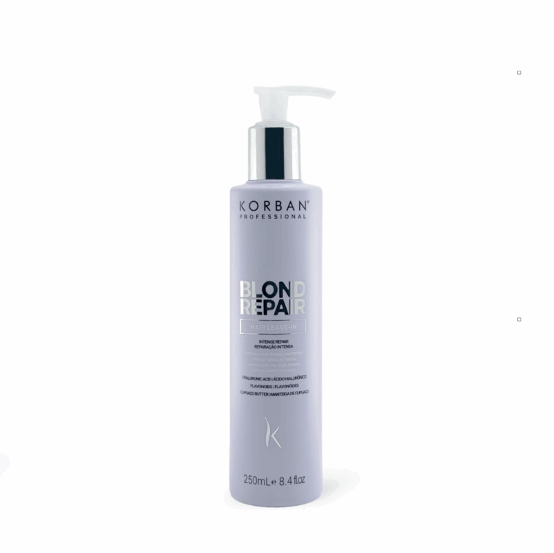 KORBAN Blond Repair Hair Leave-in atstatomasis kremas šviesiems plaukams 250 ml