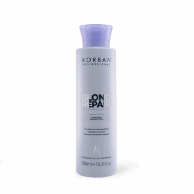 KORBAN Blond Repair Restorer - violetinis kondicionierius šviesiems plaukams 500 ml