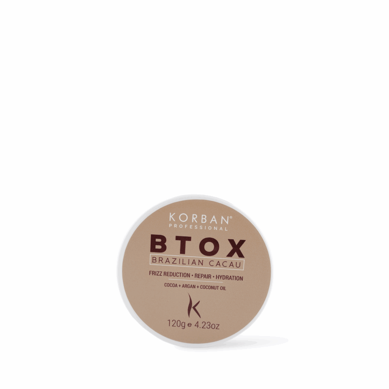 KORBAN Btox Brazilian Cacau - plaukus atstatanti botokso procedūra 120 g / 1000 g - Image 2