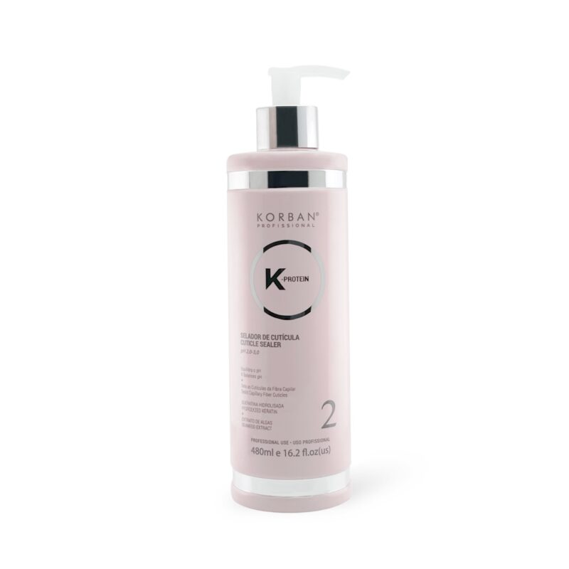 KORBAN K-Protein Cuticle Sealer - glotninantis plaukų kremas 480 ml/ 250 ml/ 100ml (Nr. 2)