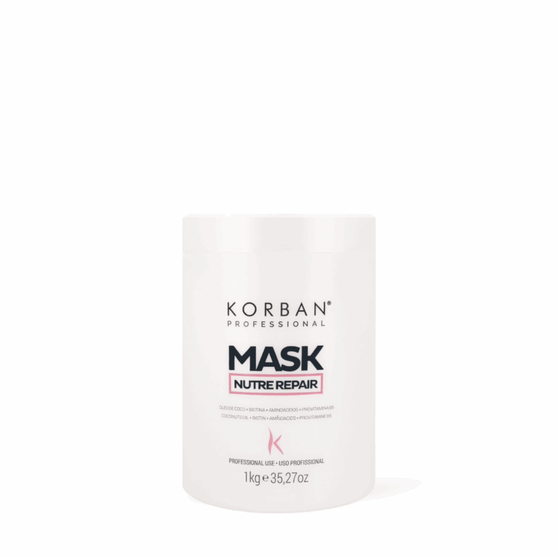 KORBAN Mask Nutre Repair - atstatomoji plaukų kaukė 60 g / 250 g / 1000 g