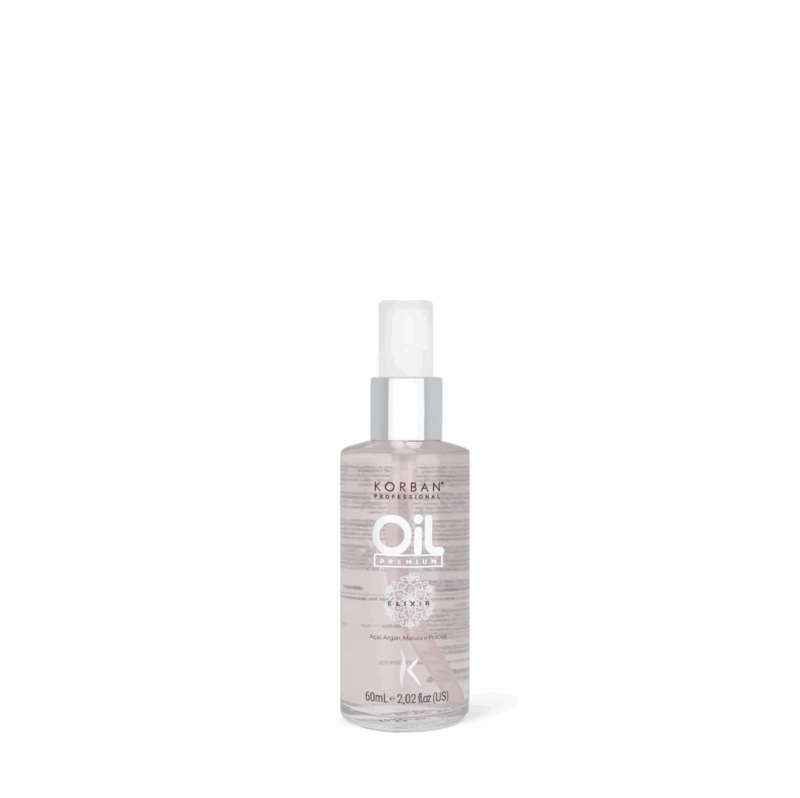 KORBAN Oil Premium Elixir plaukų serumas - aliejus 15 ml / 60 ml