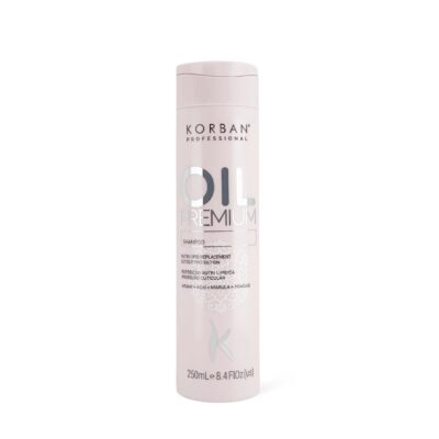 KORBAN Oil Premium Shampoo - švelniai valantis plaukų šampūnas 250 ml